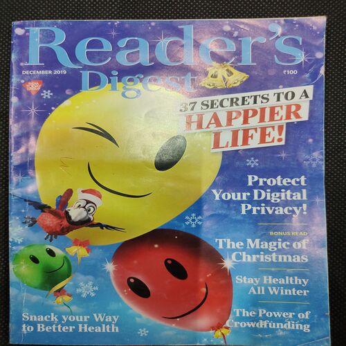 Reader’s Digest . Edition :- ( Dec - 2019 ) .