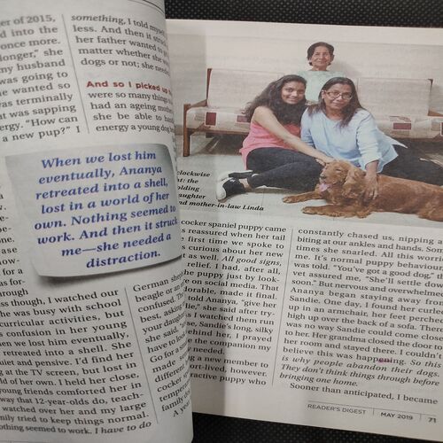 Reader’s Digest . Edition :- ( May - 2019 ) .