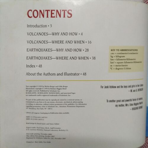 Why Do Volcanoes Blow Their Tops?: Questions and Answers About Volcanoes and Earthquakes