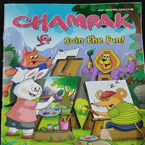 Champak . Edition :- ( July - 2nd - 2022 ).