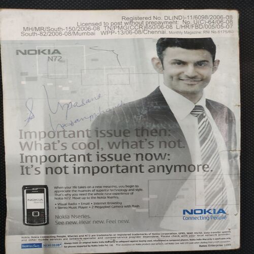 Reader’s Digest . Edition :- ( Oct - 2006 ) .