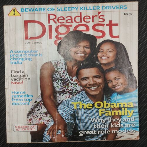 Reader’s Digest . Edition :- ( June - 2009 ) .