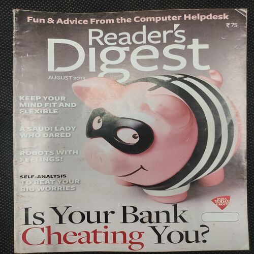 Reader’s Digest . Edition :- ( Aug - 2013 ) .