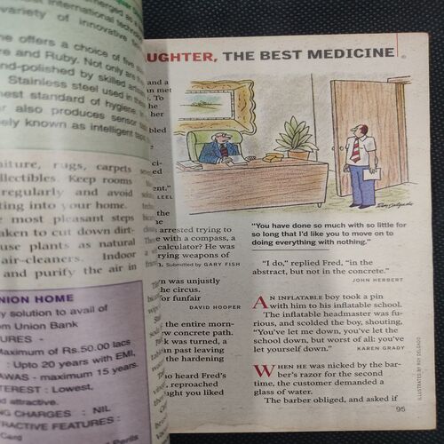Reader’s Digest . Edition :- ( Oct - 2003 ) .