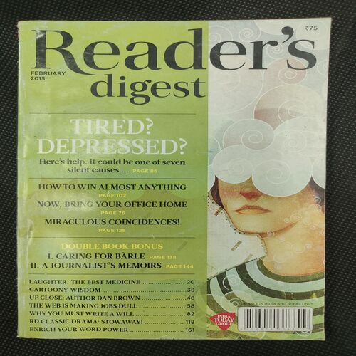 Reader’s Digest . Edition :- ( Feb - 2015 ) .