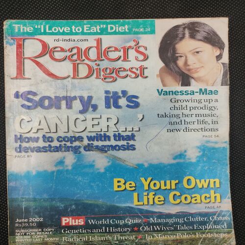 Reader’s Digest . Edition :- ( June - 2002 ) .