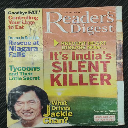 Reader’s Digest . Edition :- ( Sept - 2004 ) .