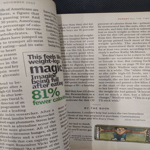 Reader’s Digest . Edition :- ( Nov - 2003 ) .