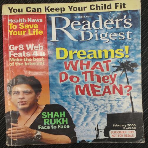 Reader’s Digest . Edition :- ( Feb - 2005 ) .