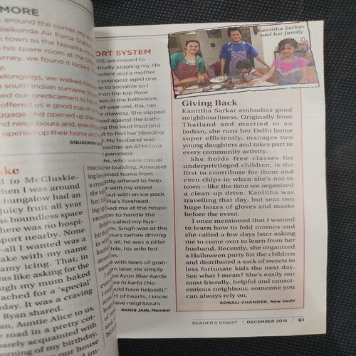 Reader’s Digest . Edition :- ( Dec - 2016 ) .