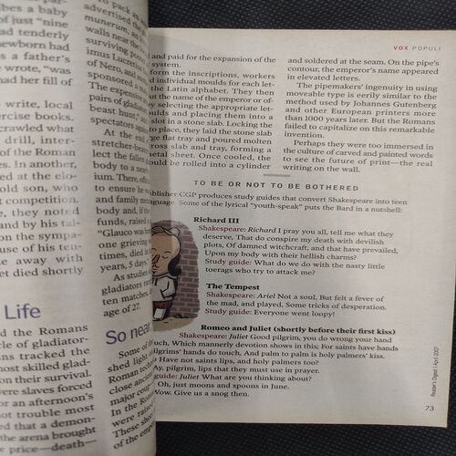 Reader’s Digest . Edition :- ( April - 2007 ) .