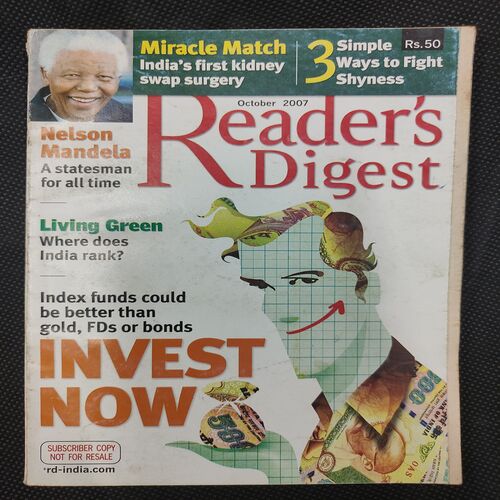 Reader’s Digest . Edition :- ( Oct - 2007 ) .