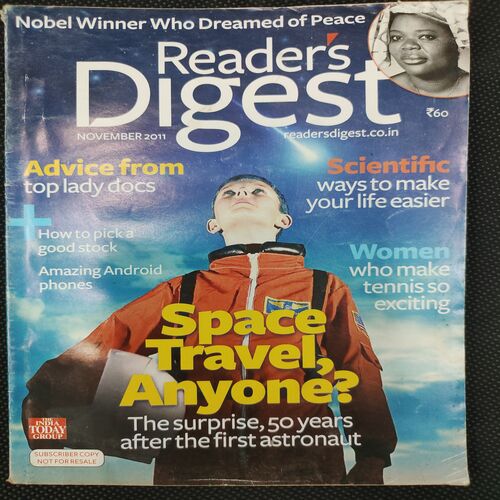 Reader’s Digest . Edition :- ( Nov - 2011 ) .