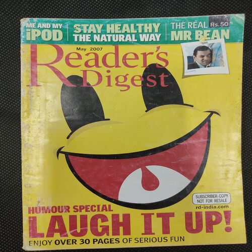 Reader’s Digest . Edition :- ( May - 2007 ) .