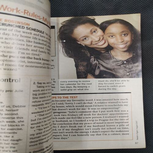 Reader’s Digest . Edition :- ( Aug - 2007 ) .