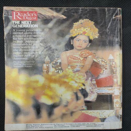 Reader’s Digest . Edition :- ( July - 2002 ) .