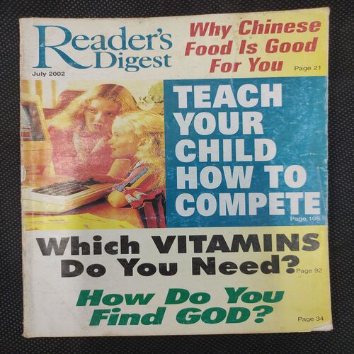 Reader’s Digest . Edition :- ( July - 2002 ) .