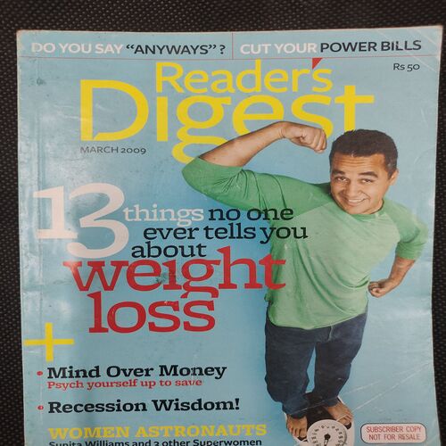 Reader’s Digest . Edition :- ( March - 2009 ) .