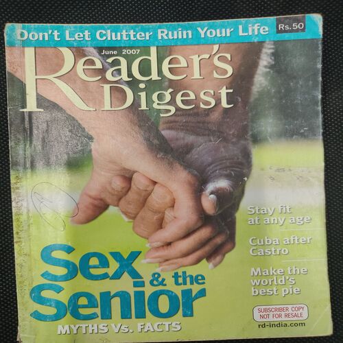 Reader’s Digest . Edition :- ( June - 2007 ) .