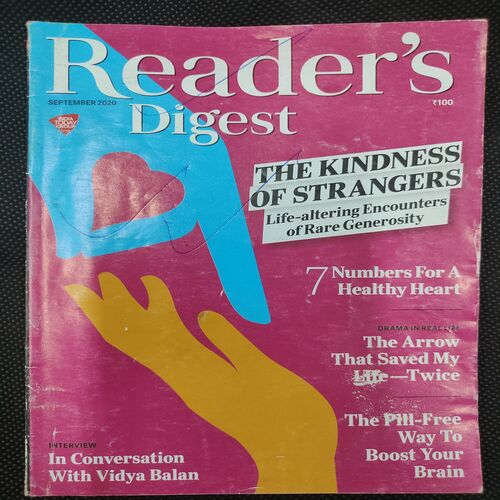 Reader’s Digest . Edition :- ( Sept - 2020 ) .