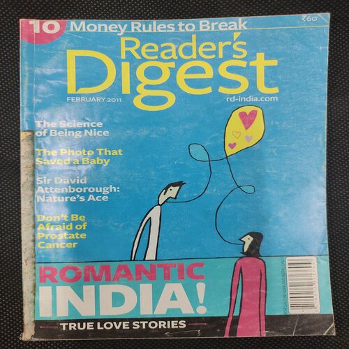 Reader’s Digest . Edition :- ( Feb - 2011 ) .