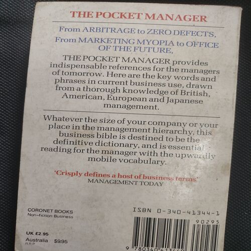 Robert Heller The Pocket Manager .