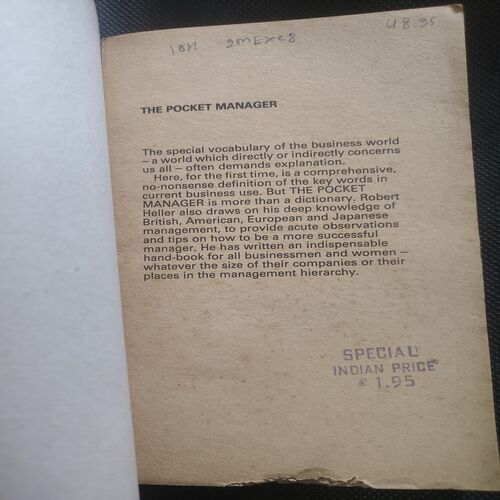 Robert Heller The Pocket Manager .