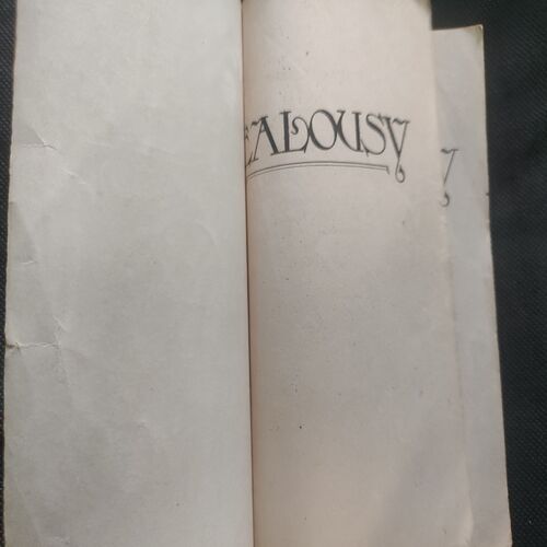 Jealousy By Nancy Friday . ( Binding side front cover damage ).
