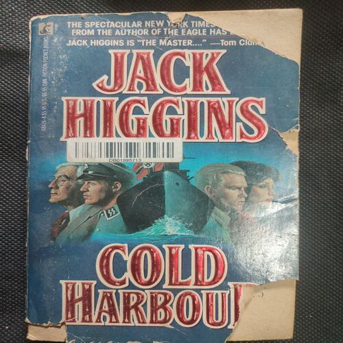 Jack Higgins Cold Harbour .( Front Cover Little cut corner side and Cut ).