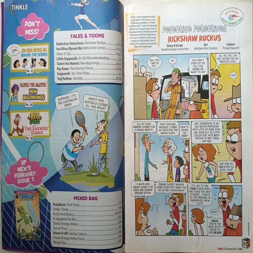 Tinkle ( January 16, 2020 )