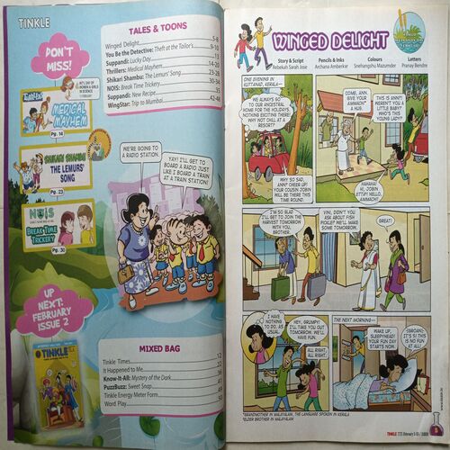 Tinkle ( February 1, 2020 )
