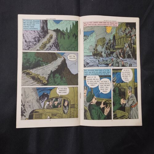 THE BATTLE FOR SRINAGAR (BACK COVER RIGHT SIDE LITTLE CUT)