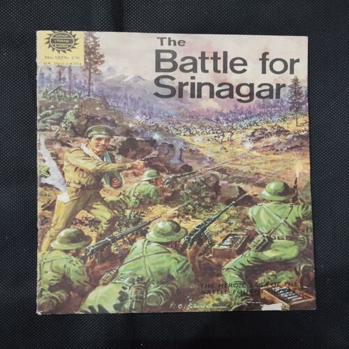 THE BATTLE FOR SRINAGAR (BACK COVER RIGHT SIDE LITTLE CUT)