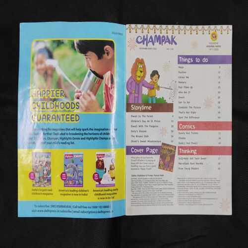 CHAMPAK ( NOVEMBER 1ST 2023)