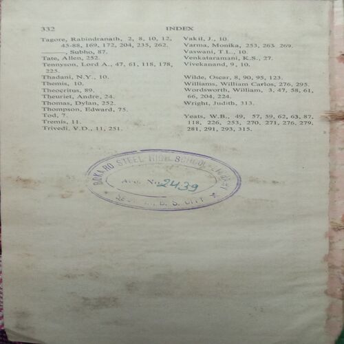 Indo-Anglian Poetry (By A.N Dwivedi)