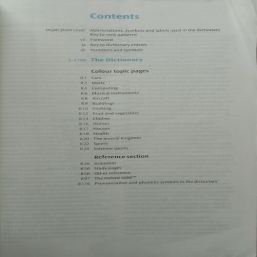 Oxford Advanced Learner's Dictionary