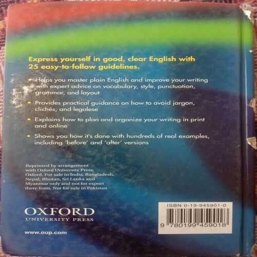 Oxford Guide To Plain English
