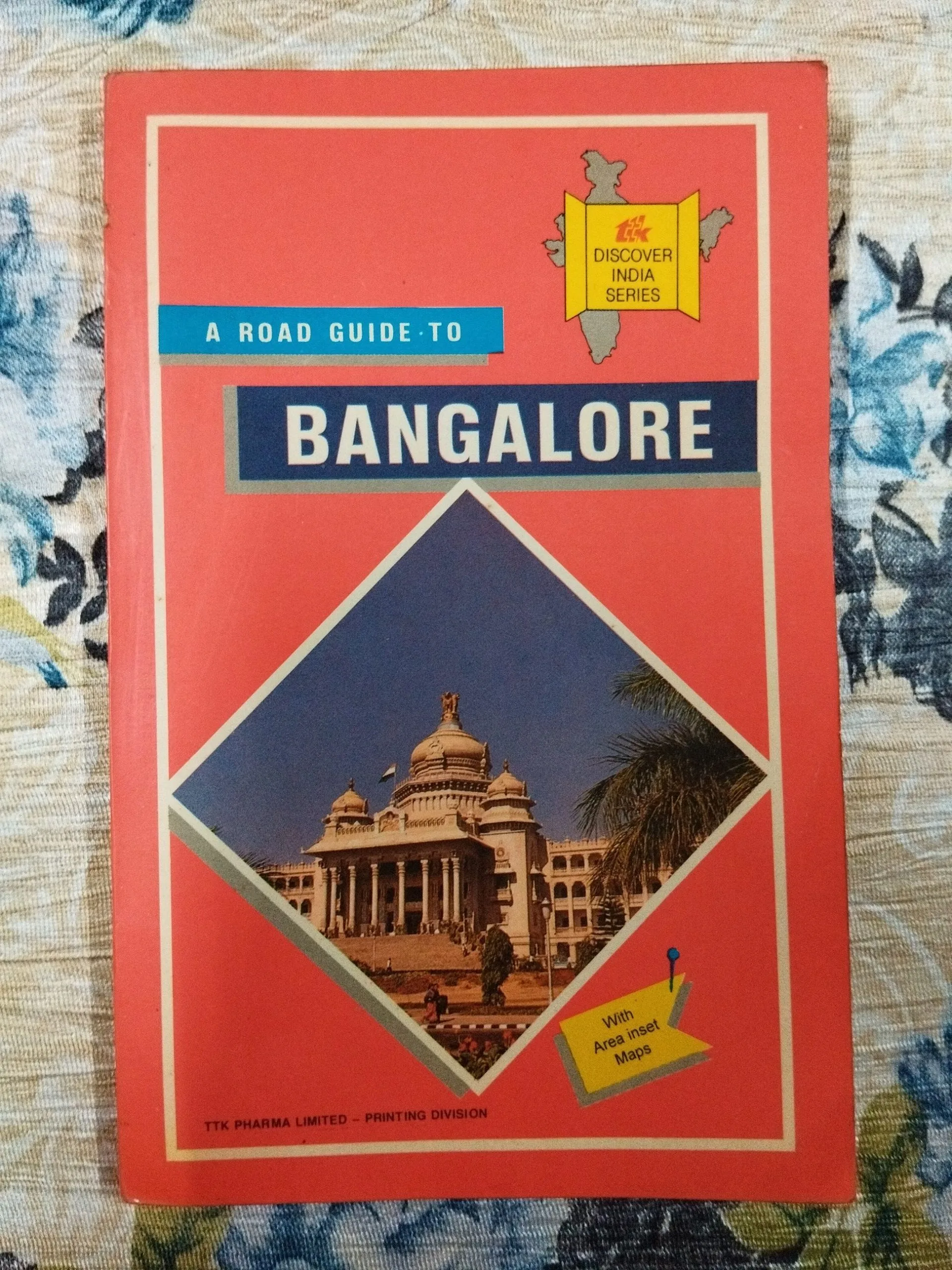 A Road Guide To Bangalore With Map .
