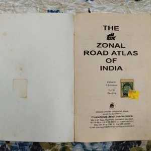 The Zonal Road Atlas Of India With Maps .