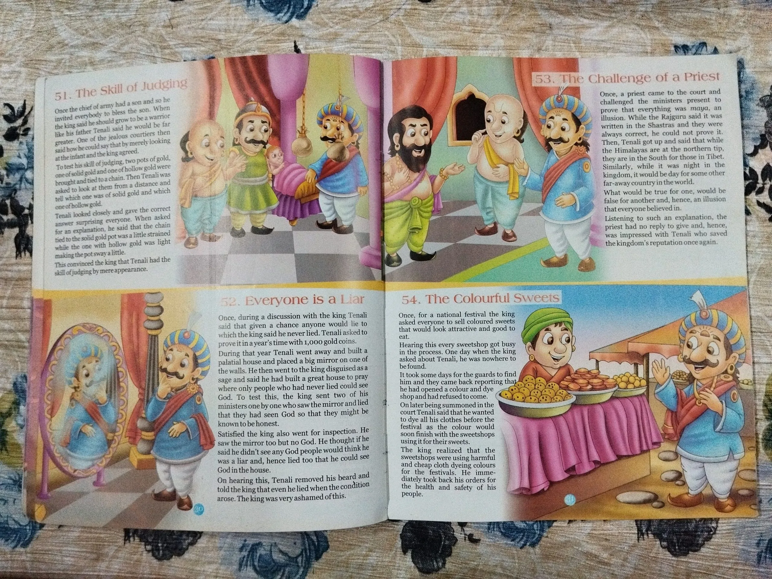 Stories Of Tenali Raman .
