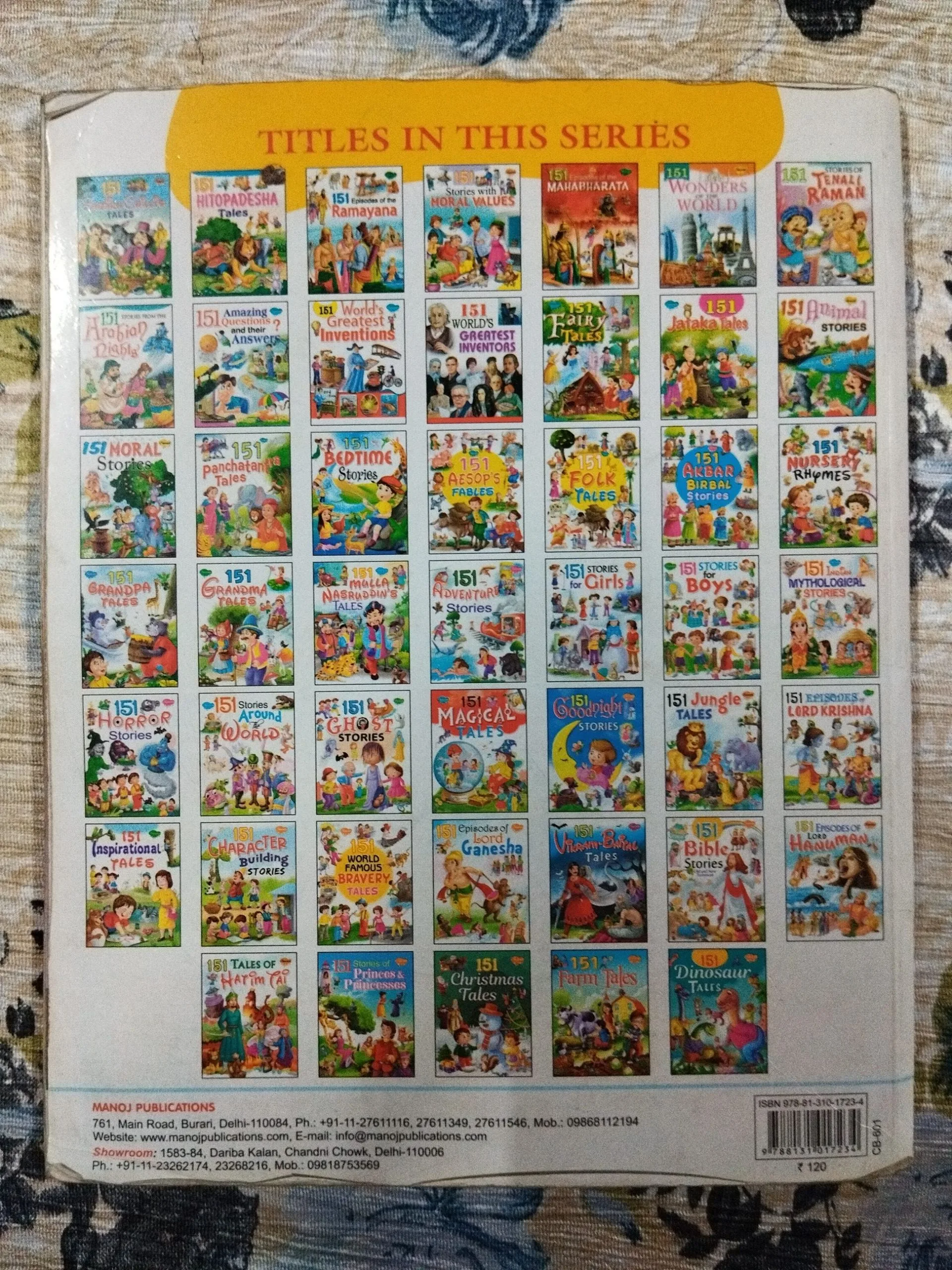 Stories Of Tenali Raman .