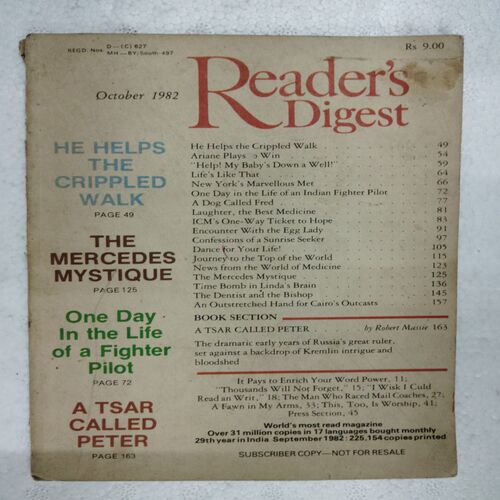 Reader’s Digest (October 1982)