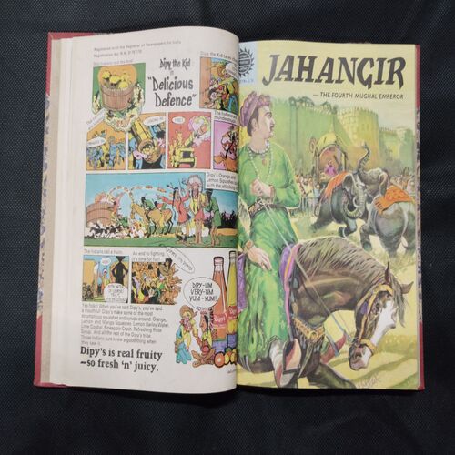 AMAR  CHITRAKATHA (SINGLE BINDING 8 in 1), KOCHUNNI, GANDHARI, JAHANGIR, KALIDASA, RAMAN THE MATCHLESS WIT, MITR AUR SHATRU, DAYANANDA, SAMARTH RAMDAS