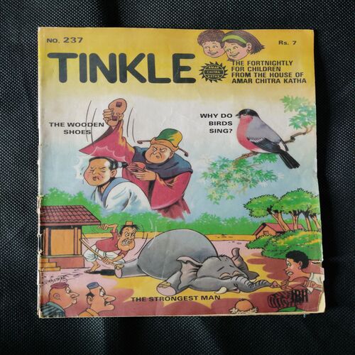 TINKLE (NO-237) (PAGE NO-11 TO 22 LITTLE CUT DOWN CORNER SIDE AND STORY IMPACT)
