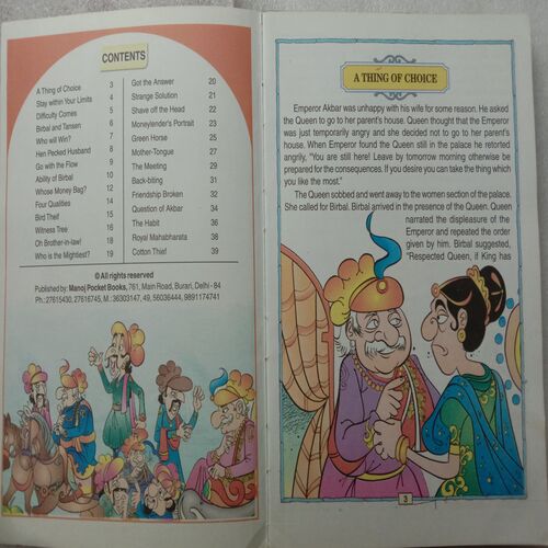 Witty Tales Of Akbar-Birbal