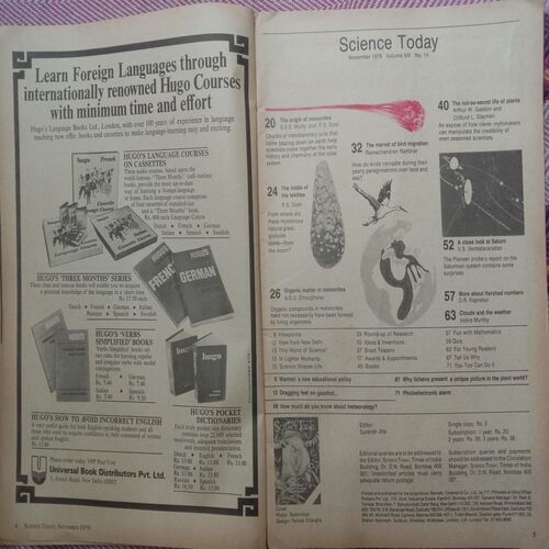 Science Today (November 1979)