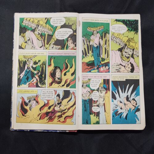 AMAR CHITRAKATHA (SINGLE BINDING 13 in 1), RAM SHASTRI, THE LORD OF LANKA, BAPPA RAWAL, ANANDA MATH, CHAITANYA MAHAPRABHU, NARSINH MEHTA, SHARAN KAUR, RAJ SINGH, RANI DURGAVATI, RANA SANGA, VIDYA SAGAR, RAJA BHOJA, KADAMBARI.
