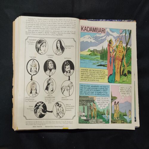 AMAR CHITRAKATHA (SINGLE BINDING 13 in 1), RAM SHASTRI, THE LORD OF LANKA, BAPPA RAWAL, ANANDA MATH, CHAITANYA MAHAPRABHU, NARSINH MEHTA, SHARAN KAUR, RAJ SINGH, RANI DURGAVATI, RANA SANGA, VIDYA SAGAR, RAJA BHOJA, KADAMBARI.