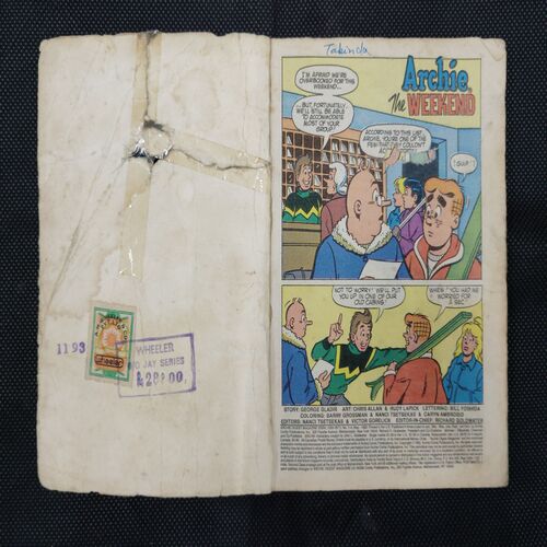 ARCHIE (NO-114) (FIRST PAGE LITTLE CUT AND STORY IMPACT)
