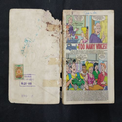 JUGHEAD WITH ARCHIE (NO-116) (FRONT COVER AND BACK COVER UPPER SIDE LITTLE CUT)